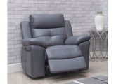 Lugano Dolphin Grey Armchair